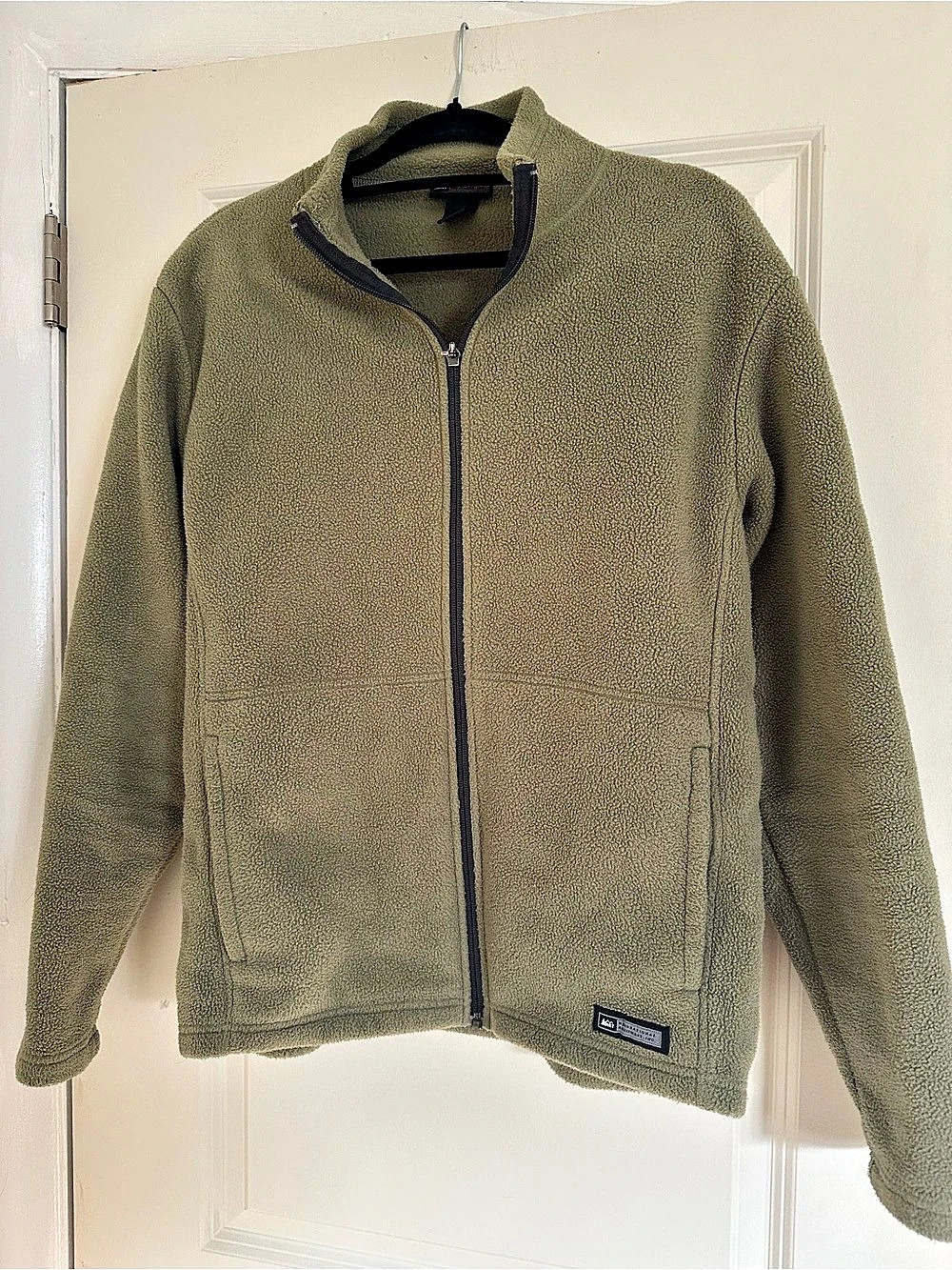RECREATIONAL EQUIPMENT, INC. Fleece Full-Zip Jacket in Green